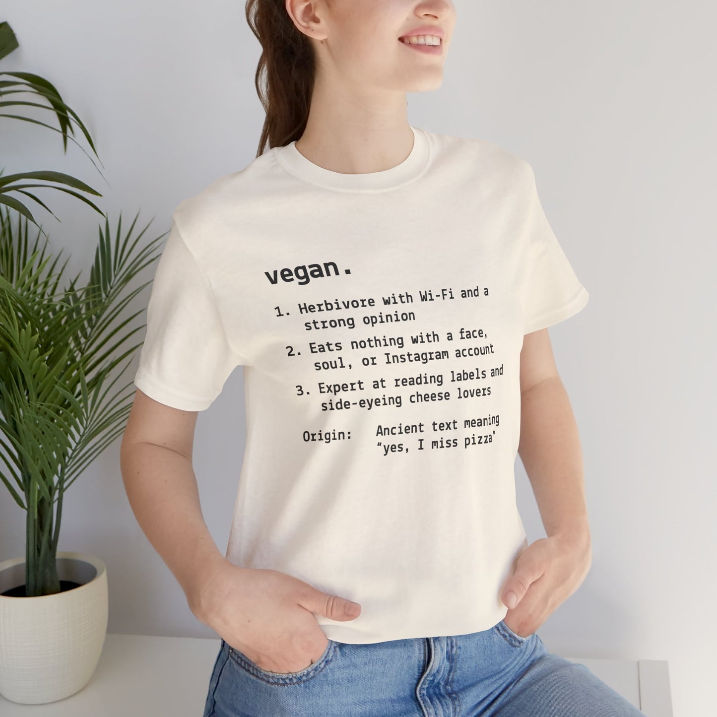 Funny Vegan Lifestyle T-Shirt