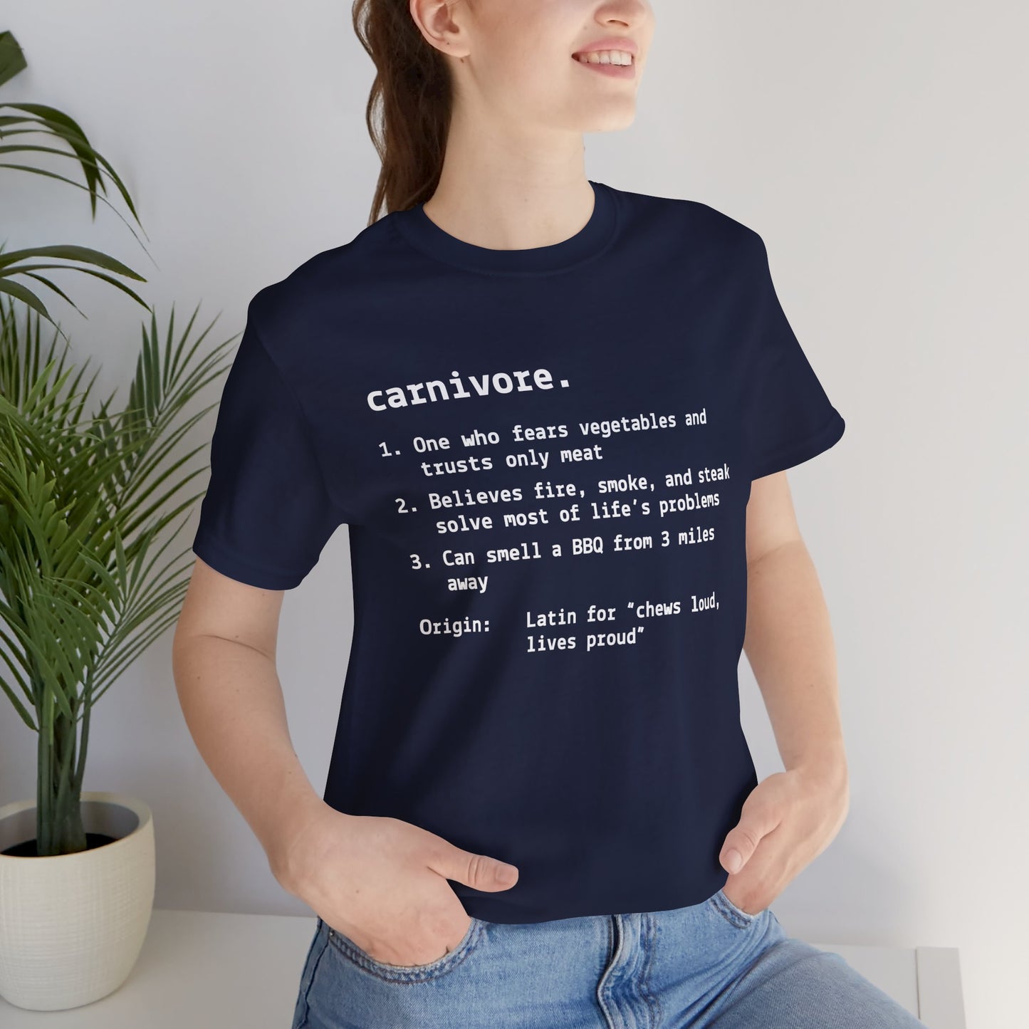 Funny Carnivore Tee for Meat Enthusiasts