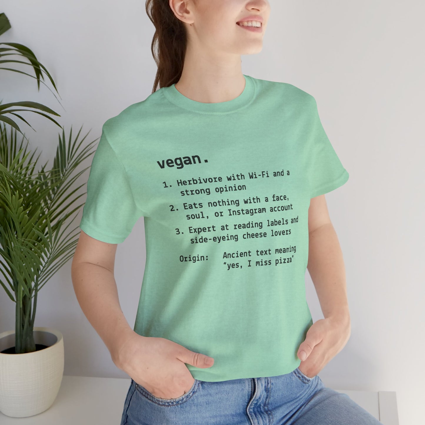 Funny Vegan Lifestyle T-Shirt