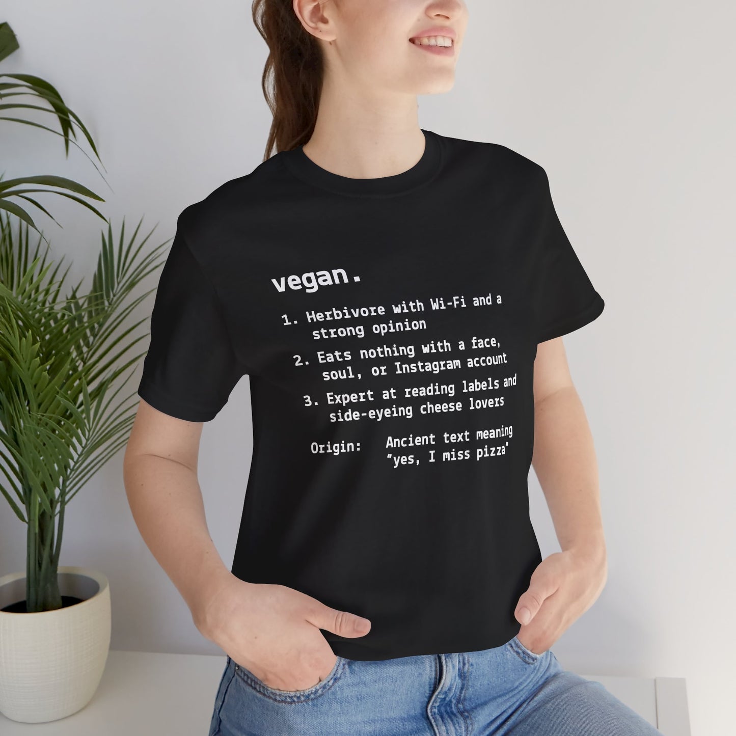 Funny Vegan Lifestyle T-Shirt
