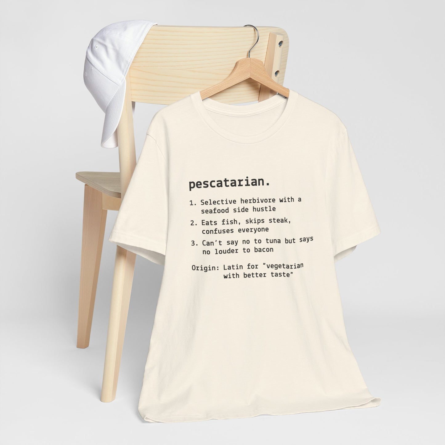 Pescatarian Humor T-shirt