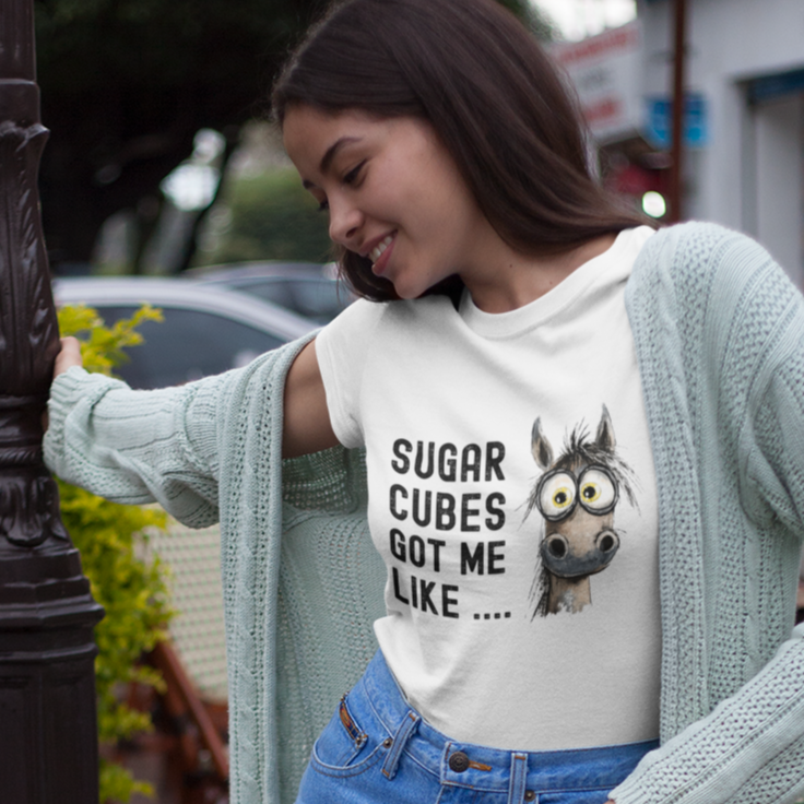 Sugar Cubed Out, Horse Lover T-shirt