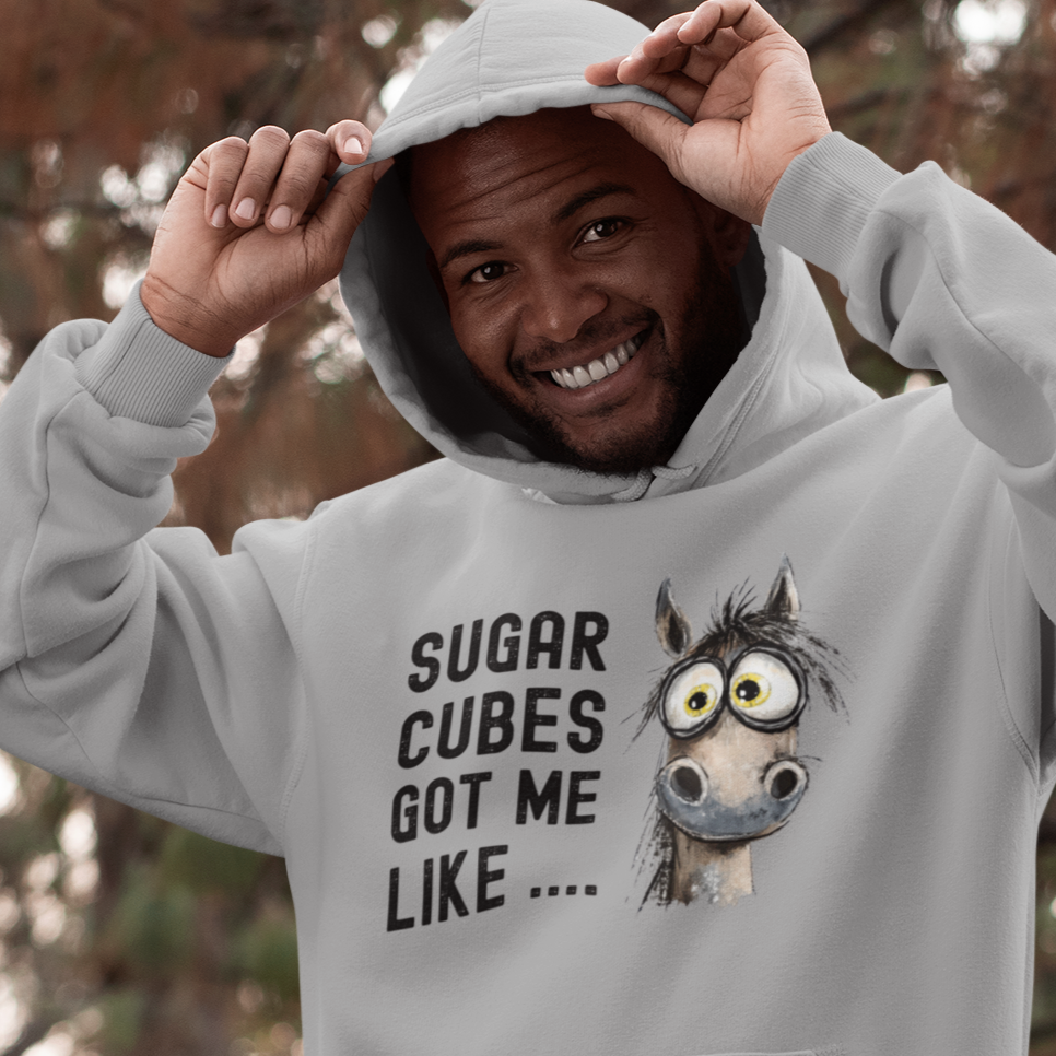 Sugar Cubed Out, Hooded Sweatshirt