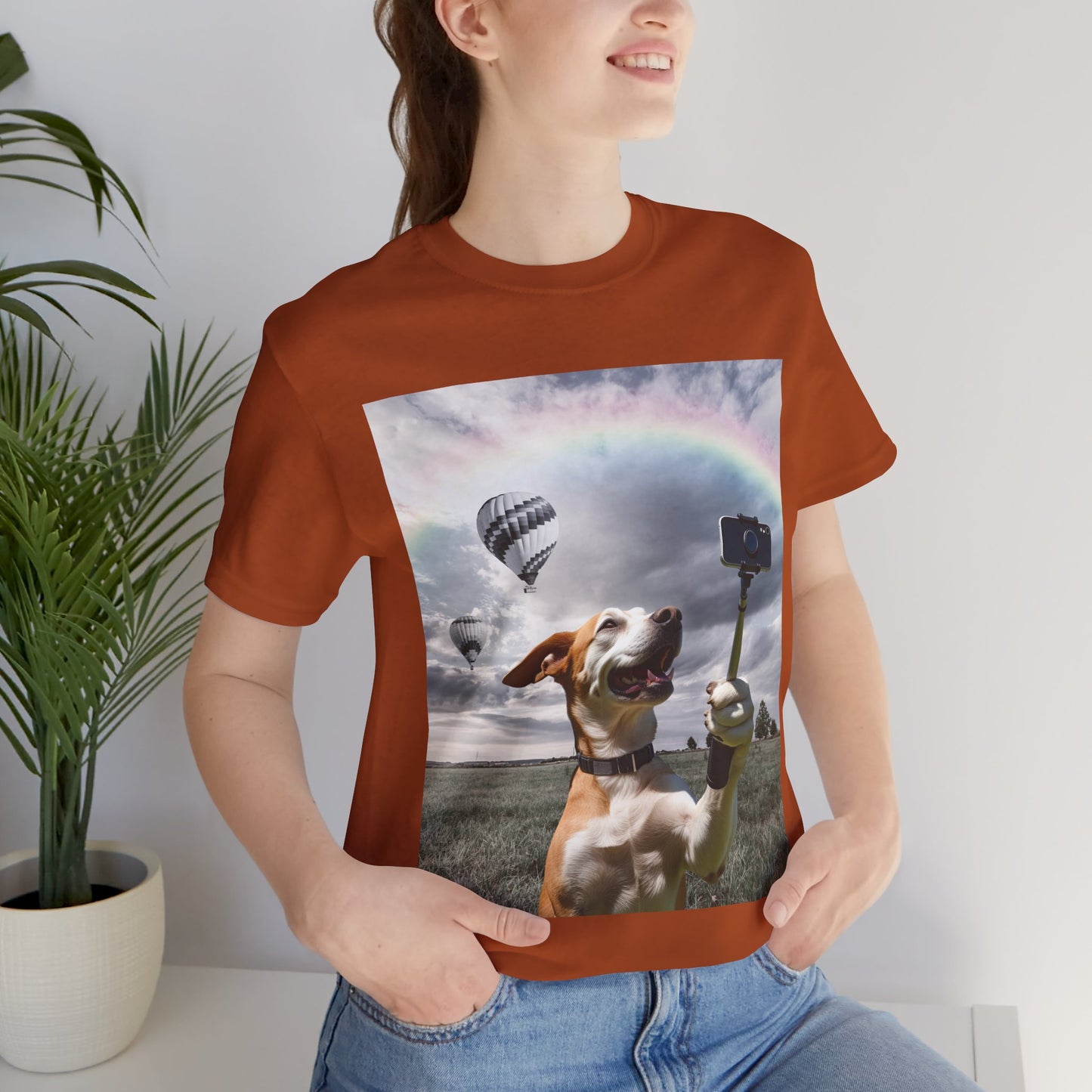 Surreal Dog Selfie Tee