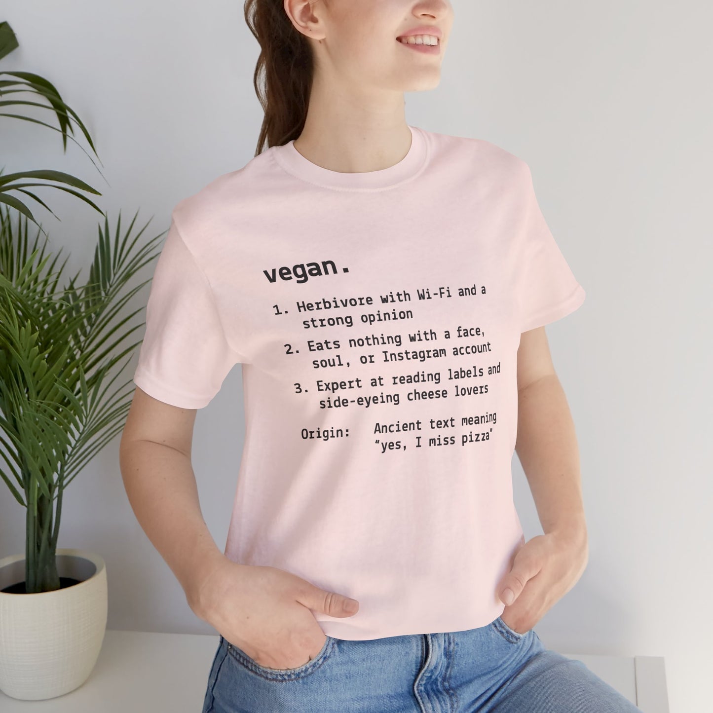 Funny Vegan Lifestyle T-Shirt