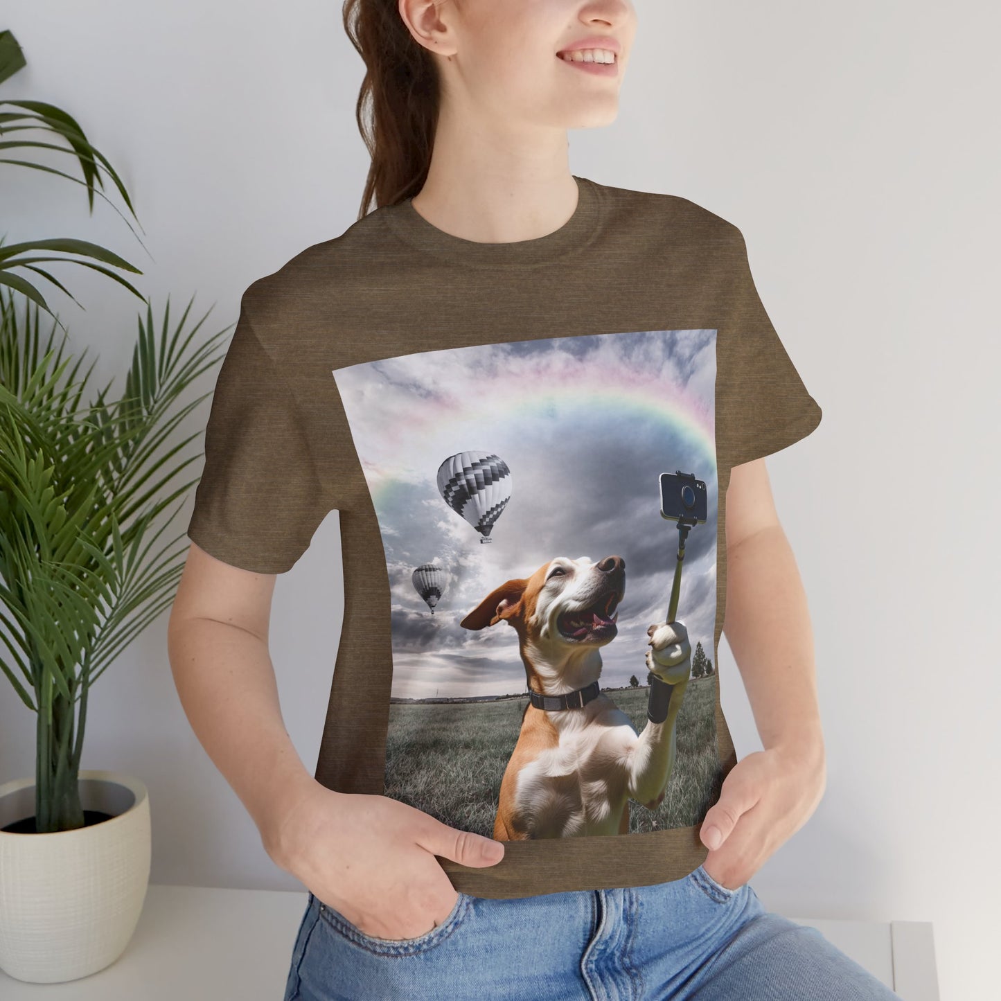 Surreal Dog Selfie Tee