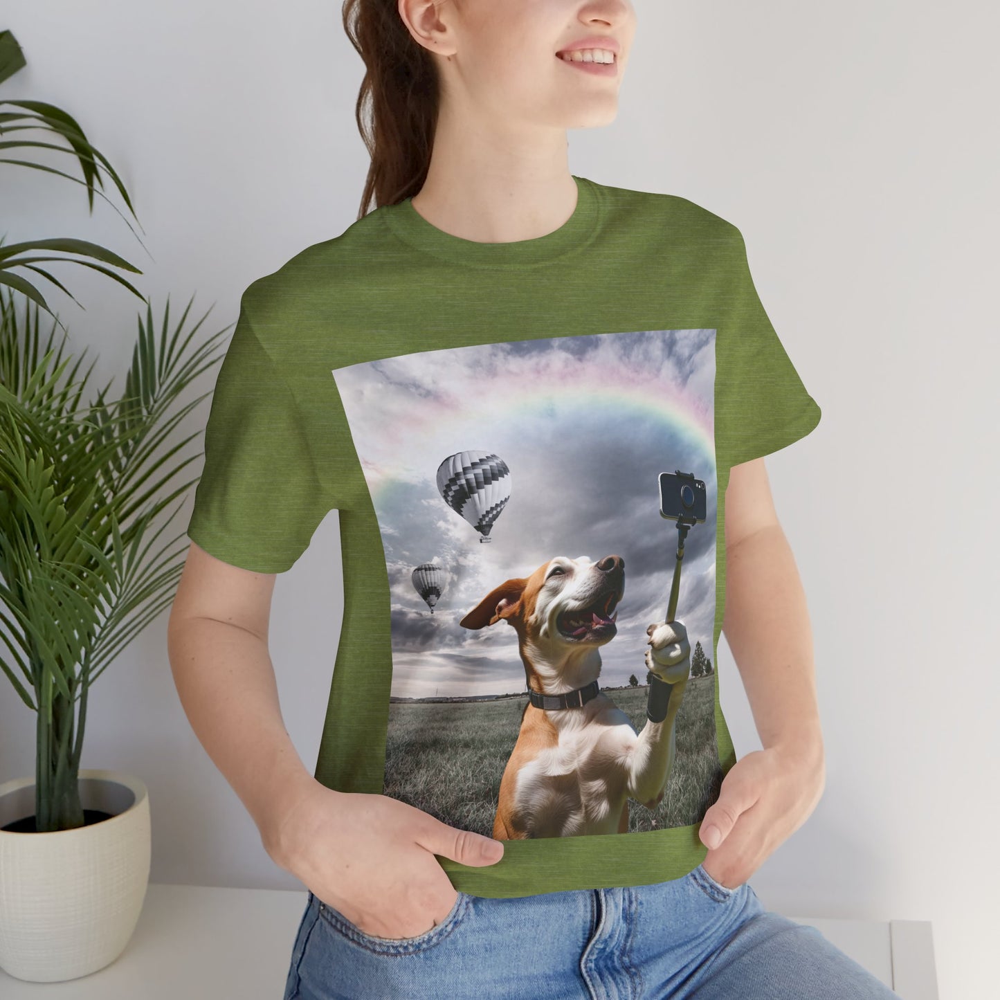 Surreal Dog Selfie Tee