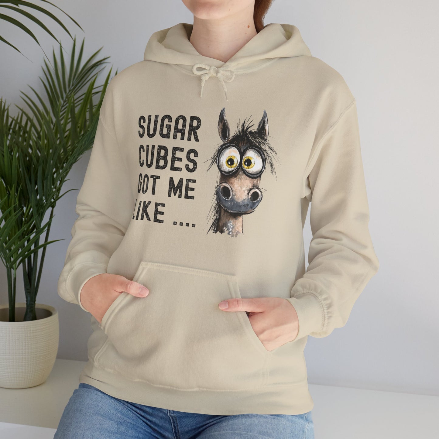 Sugar Cubed Out, Hooded Sweatshirt