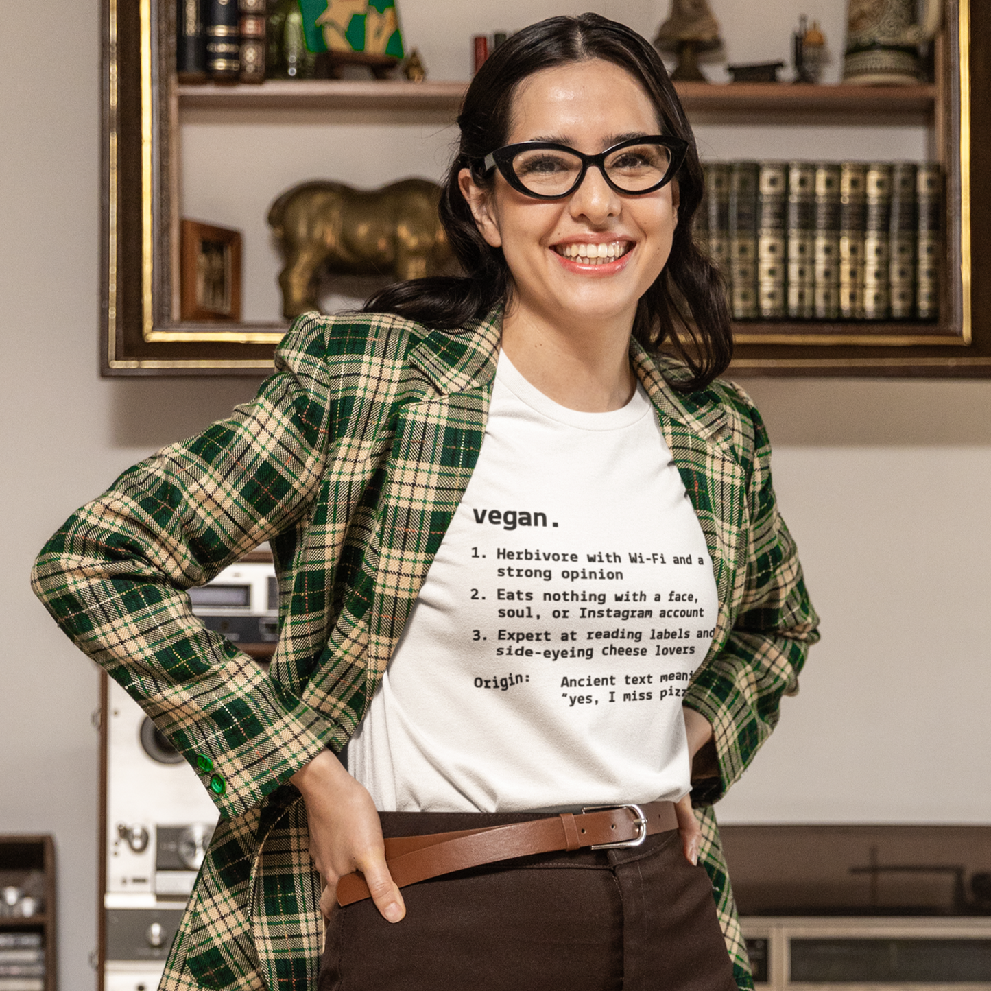 Funny Vegan Lifestyle T-Shirt