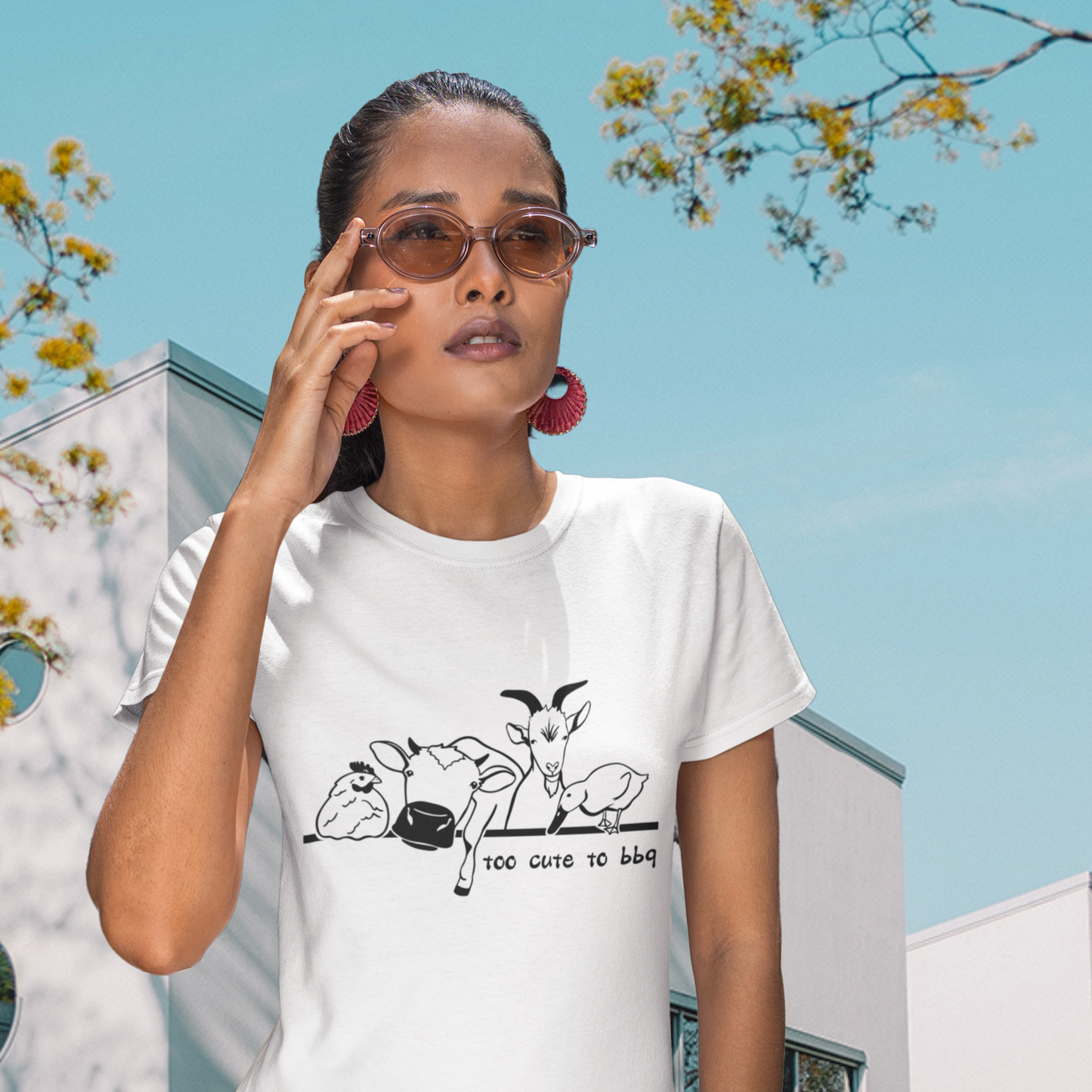 Vegan Vegetarian Animal-lover T-shirt