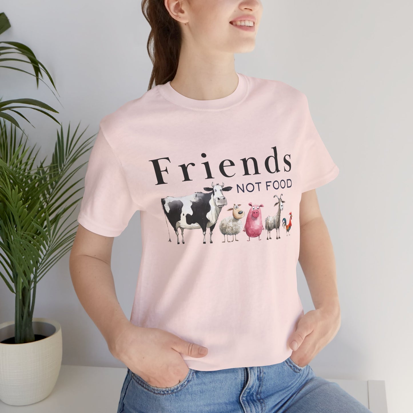 Vegan | Vegetarian Plant-Based Animal Lover Tee