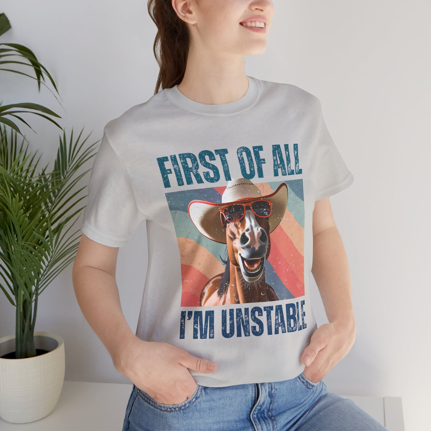 Funny Unstable Horse T-Shirt