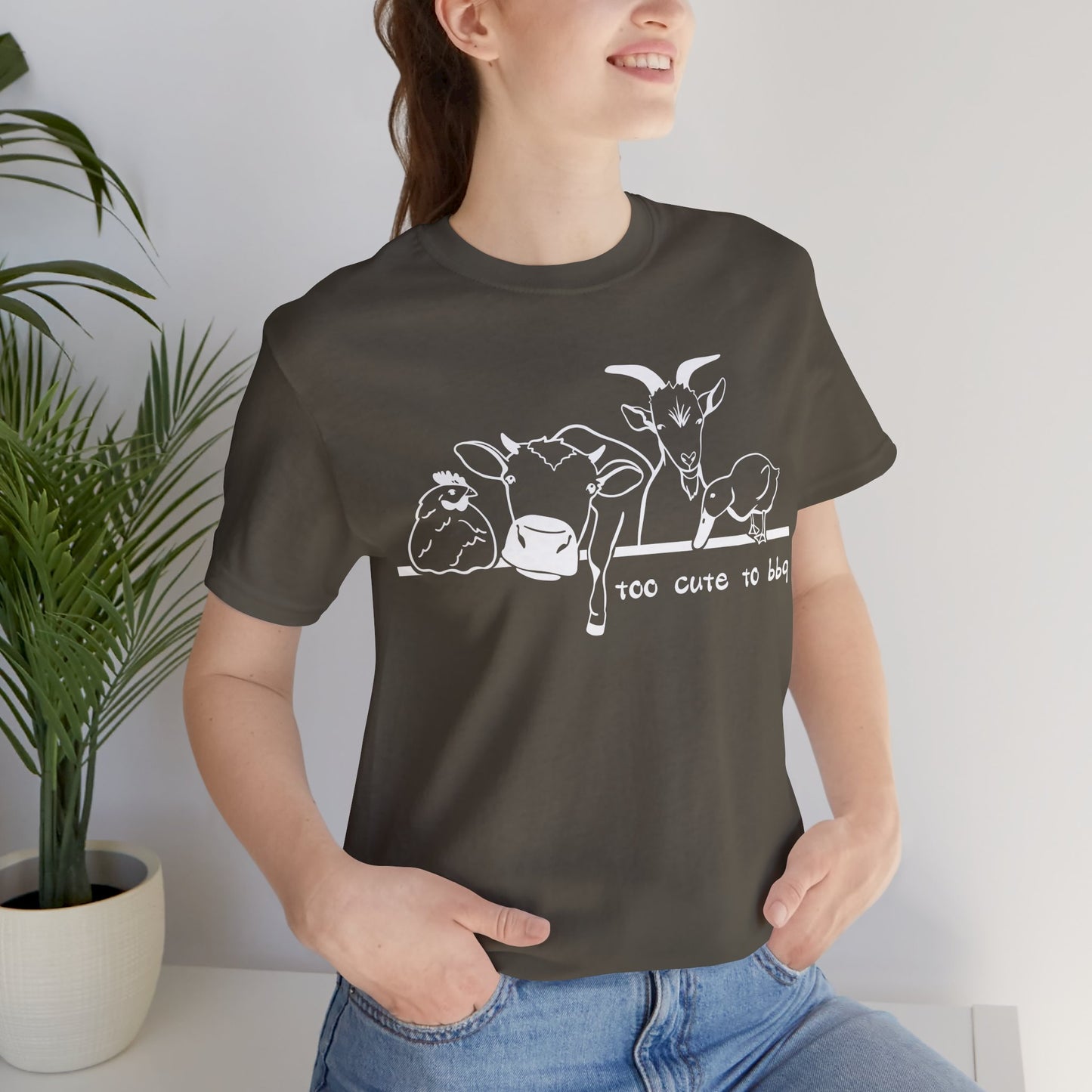 Vegan Vegetarian Animal-lover T-shirt