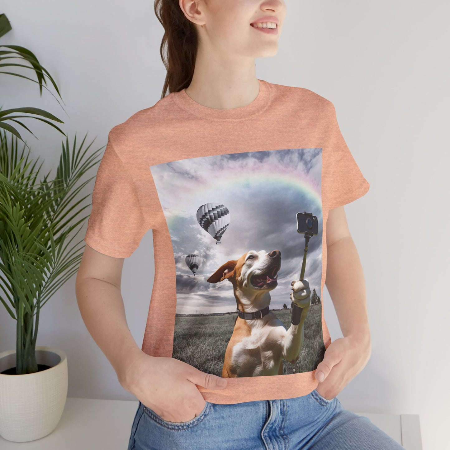 Surreal Dog Selfie Tee