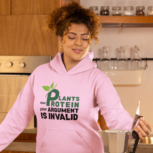 Vegan | Vegetarian Hooded Sweatshirt