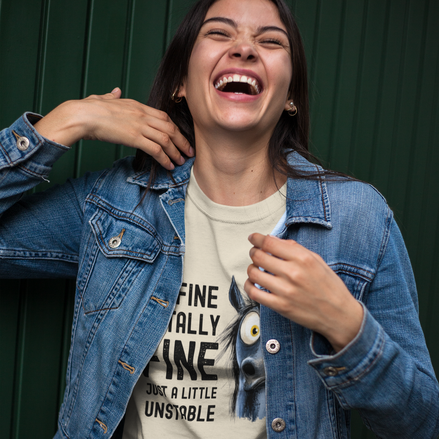 Just a Little Unstable Horse T-shirt