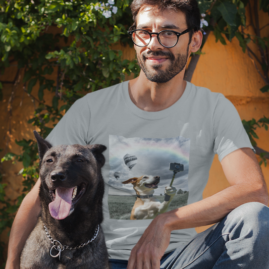 Surreal Dog Selfie Tee