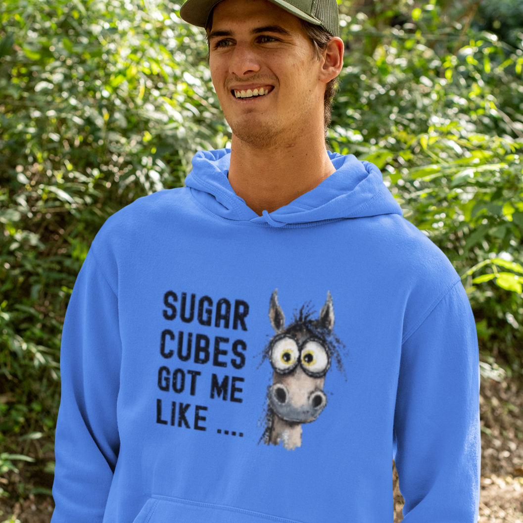Sugar Cubed Out, Hooded Sweatshirt