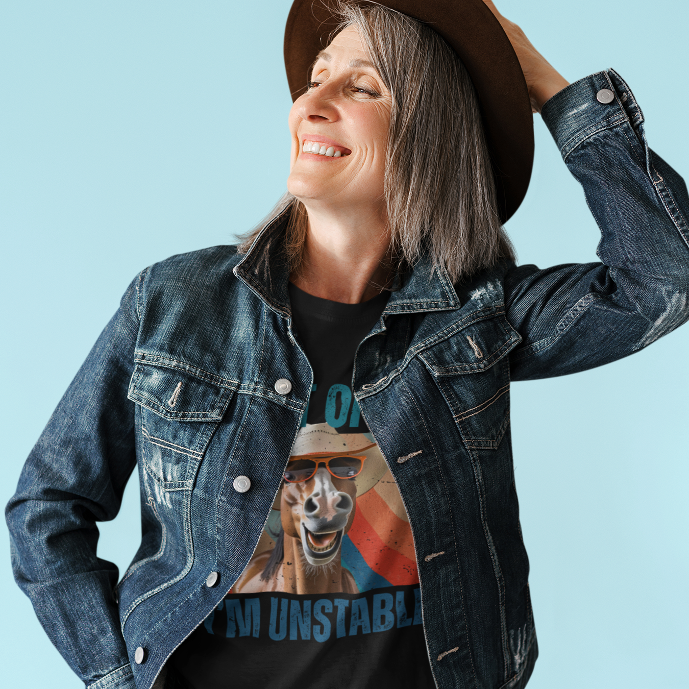 Funny Unstable Horse T-Shirt