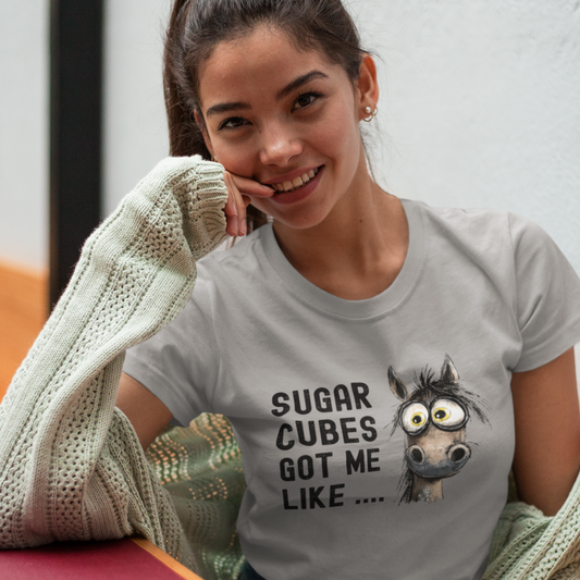 Sugar Cubed Out, Horse Lover T-shirt