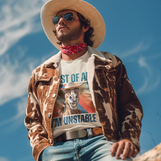 Funny Unstable Horse T-Shirt
